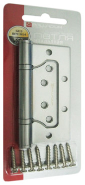 PALLADIUM Петля дверная универсальная стальная 2BB-100, Размеры петли